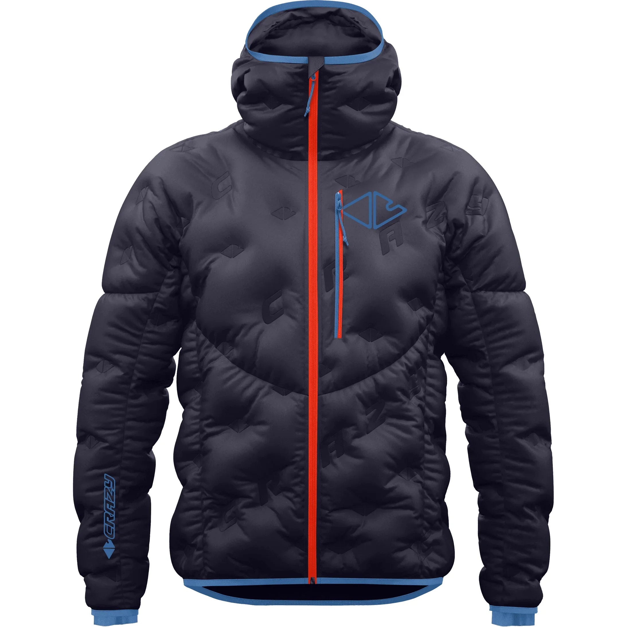 Crazy M Levity Jacket Winter Apparel - Winter Apparel Mens Insulated Top Crazy Small Forest/Blue