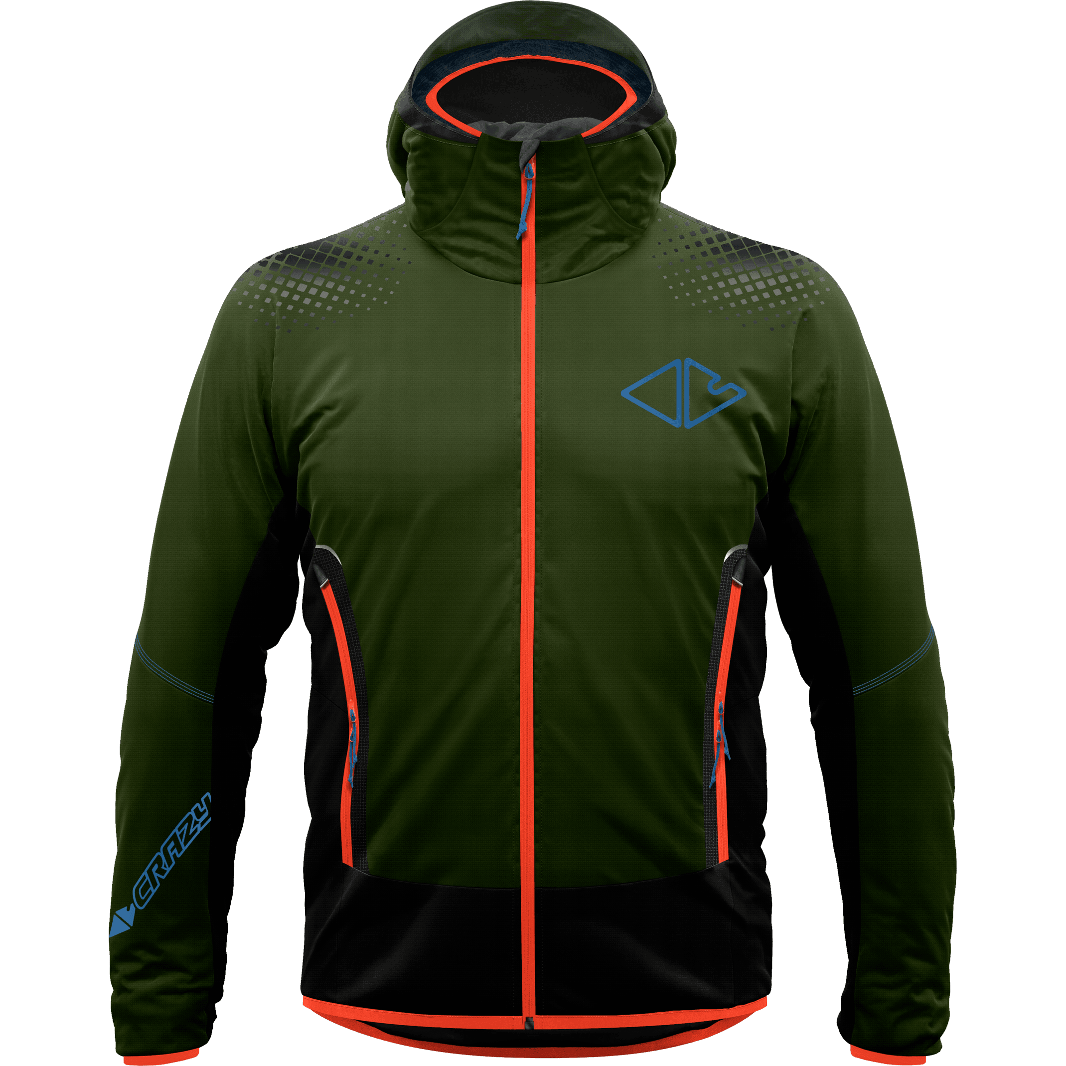 Crazy M Neutron Jacket Winter Apparel - Winter Apparel Mens Insulated Top Crazy Medium Forest