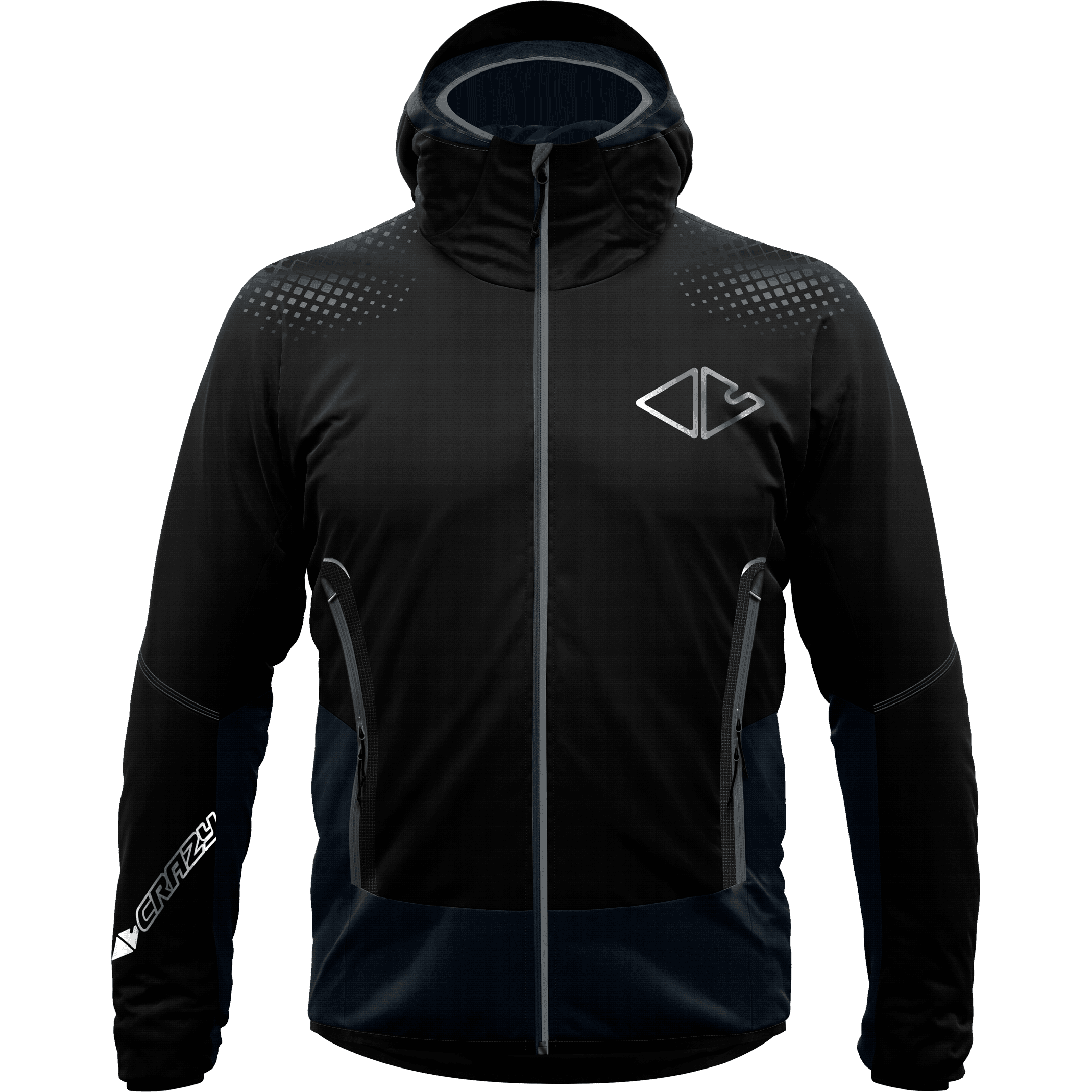Crazy M Neutron Jacket Winter Apparel - Winter Apparel Mens Insulated Top Crazy Medium Black
