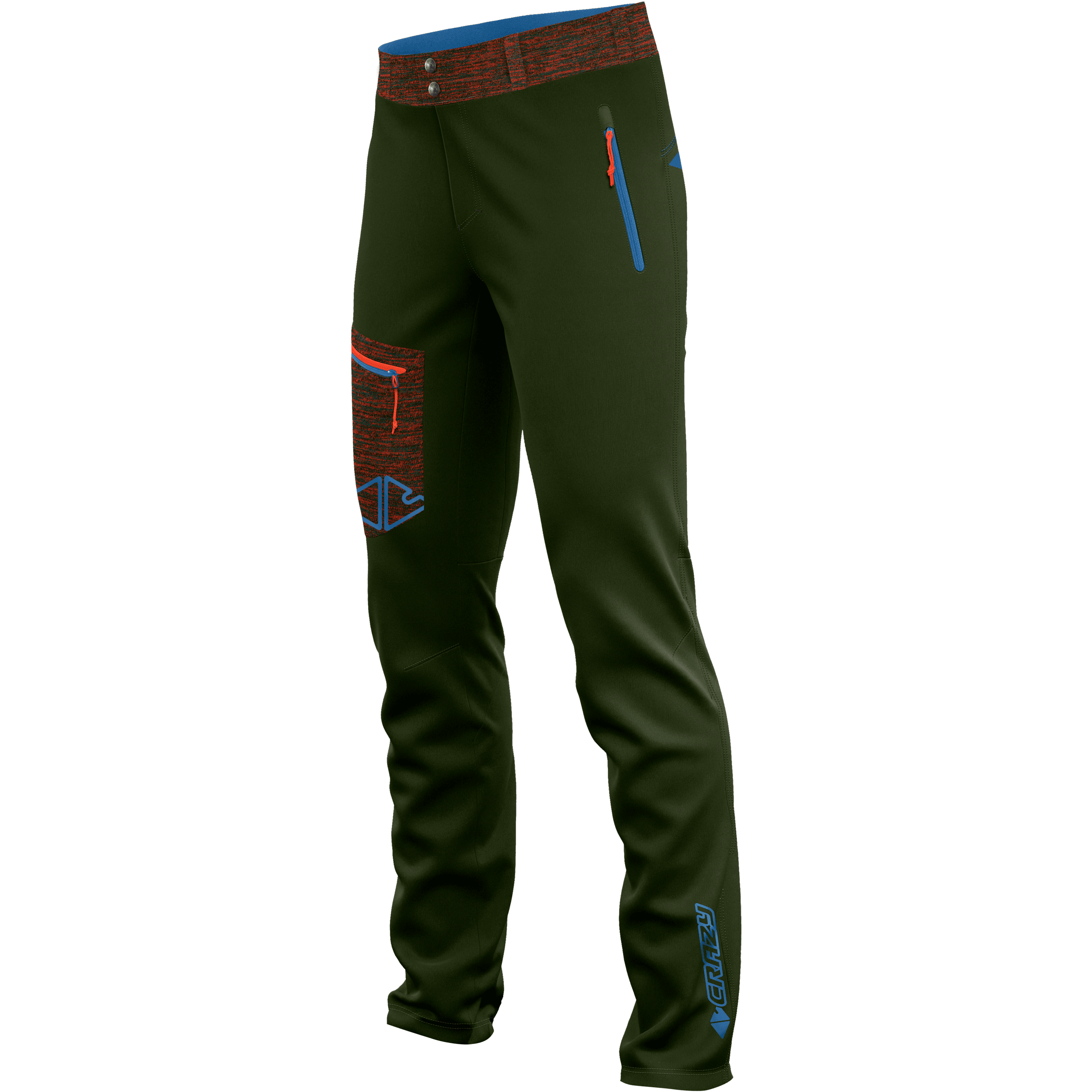 Crazy M Resolution Pant Winter Apparel - Winter Apparel Mens Softshell Bottom Crazy Small Forest