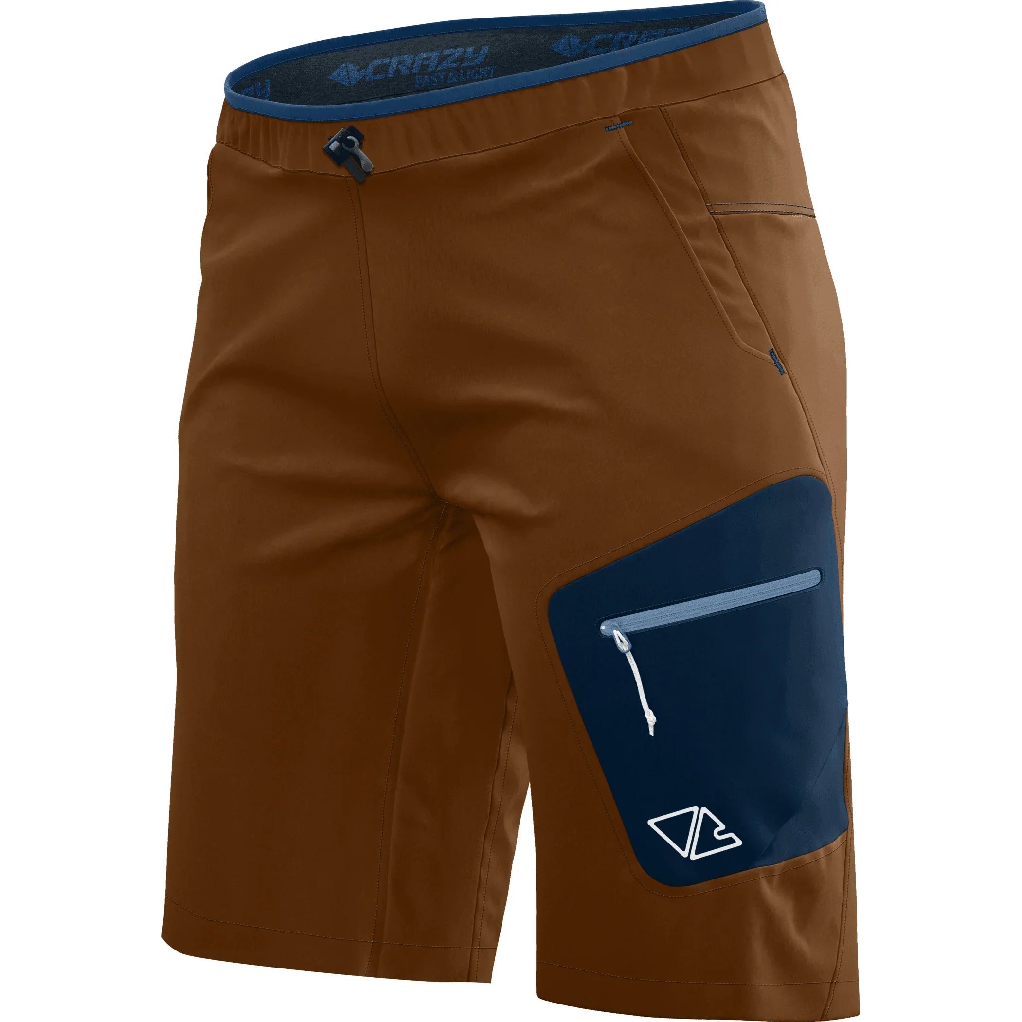 Crazy M Short Pegasus Summer Apparel - Mens - Bottoms Crazy Medium Caramello