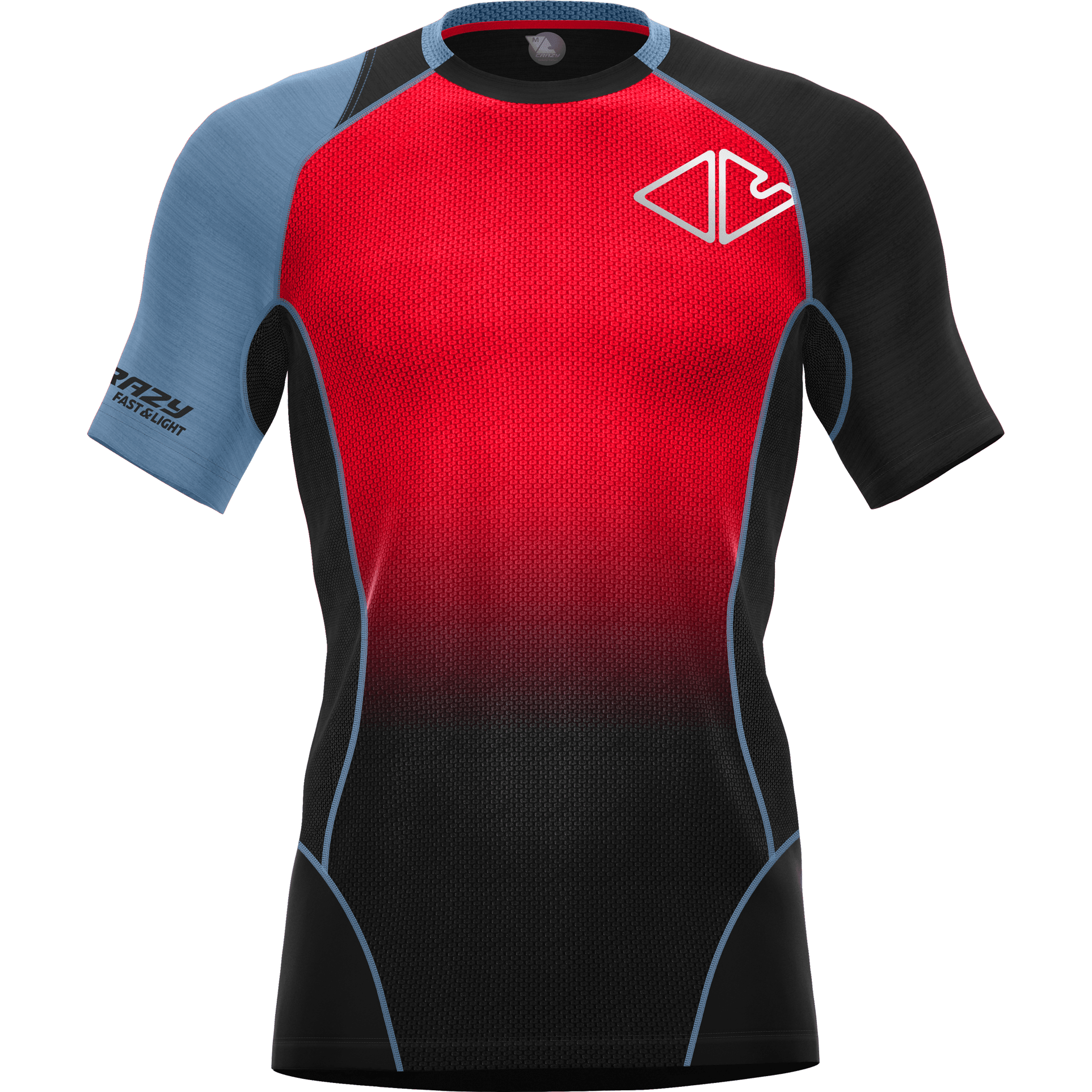 Crazy M T-Shirt Acceleration Summer Apparel - Mens Crazy Small Vento