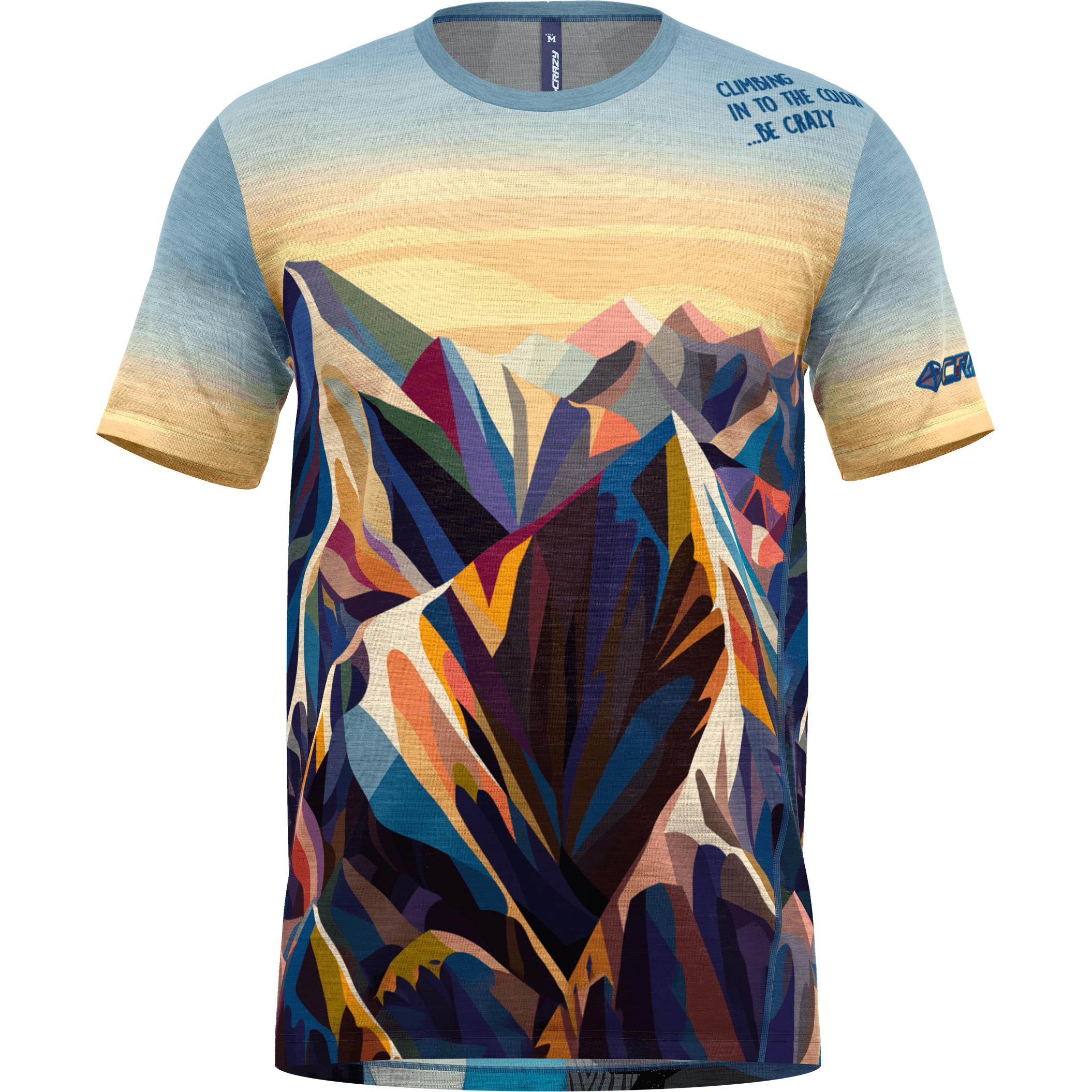 Crazy M T-Shirt Legend Summer Apparel - Mens Crazy Small Poster