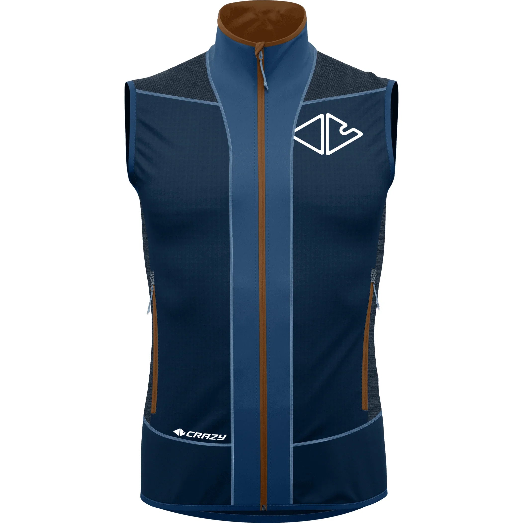 Crazy M Vest Avenger Light Summer Apparel - Mens - Tops Crazy Small Caramello