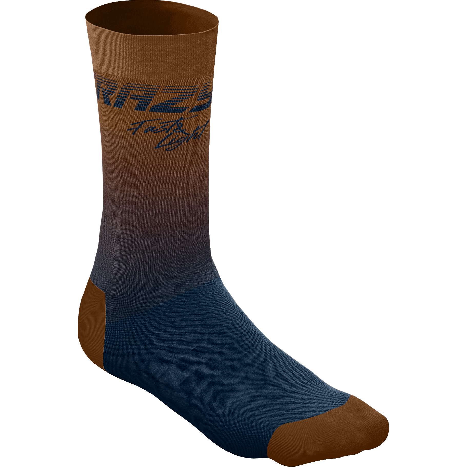 Crazy Socks Recycled Summer Apparel - Socks Crazy 4-6 Caramello-Degrade'
