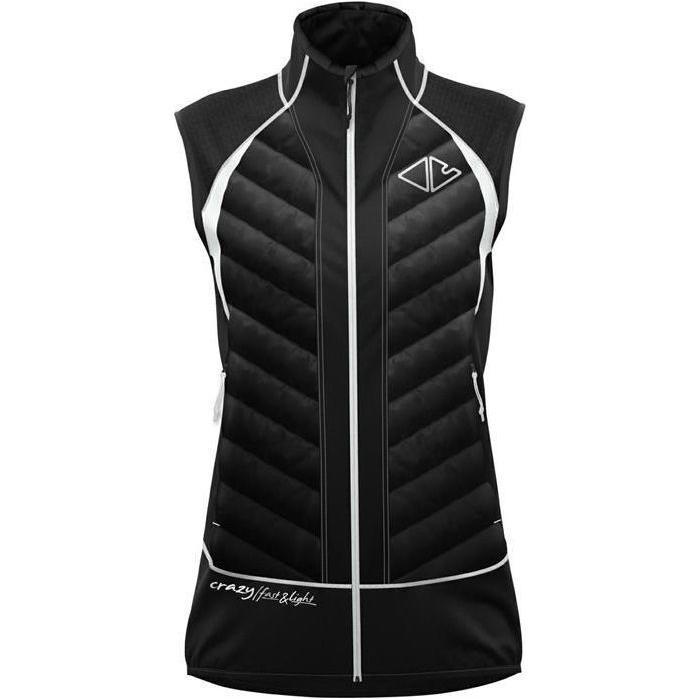 Crazy W Alpinstar 3D Vest Winter Apparel - Winter Apparel Womens Mid Layer Top Crazy XSmall Black