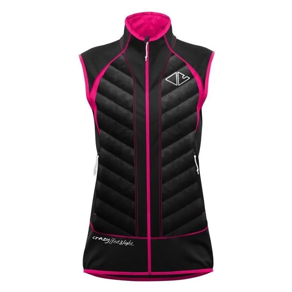 Crazy W Alpinstar 3D Vest Winter Apparel - Winter Apparel Womens Mid Layer Top Crazy XSmall Pop