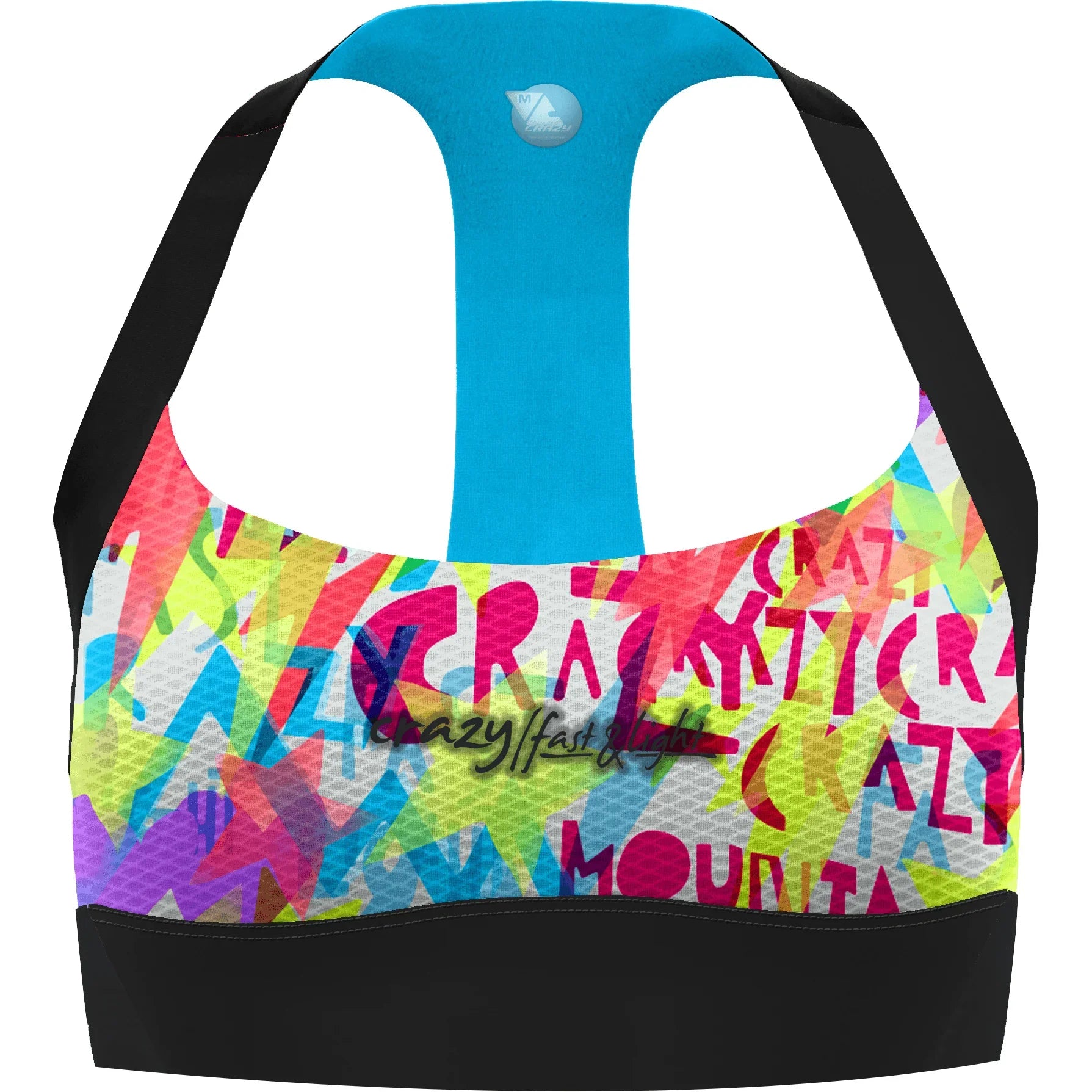 Crazy W Bra Lightning Summer Apparel - Womens - Tops Crazy XSmall Fast&Light