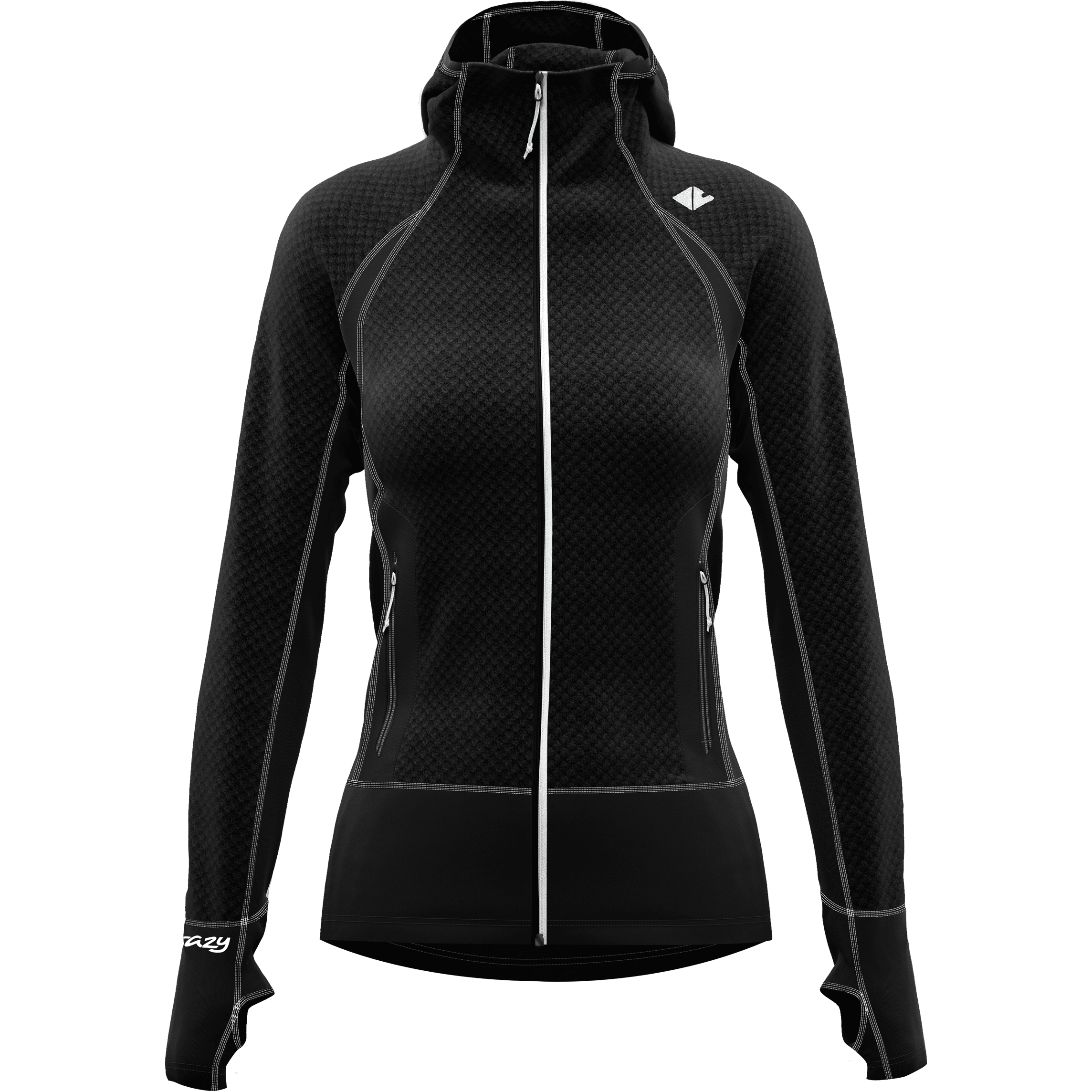 Crazy W Inspire Mid-layer Pull Winter Apparel - Winter Apparel Womens Mid Layer Top Crazy XSmall Black