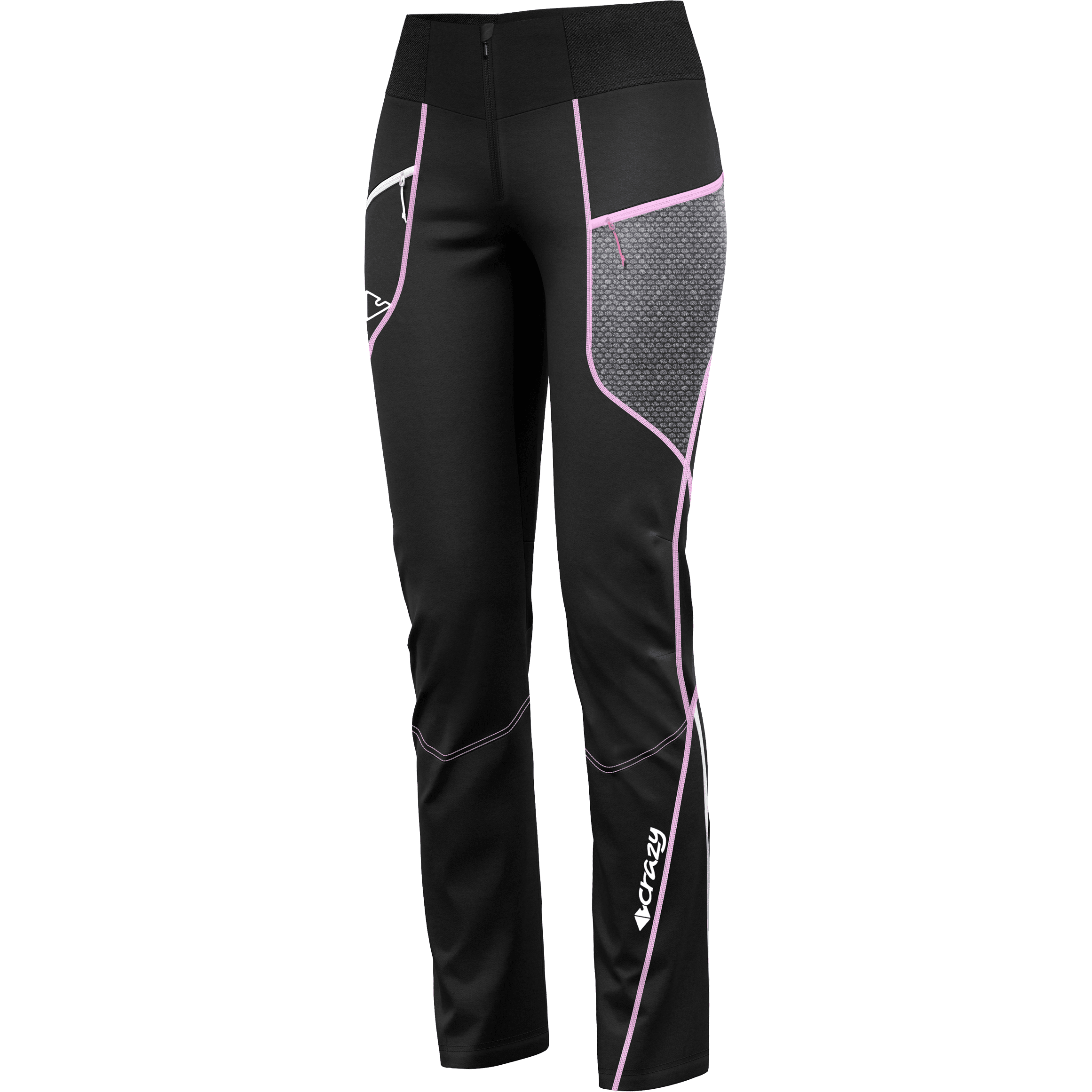 Crazy W Ionic Pant Winter Apparel - Winter Apparel Womens Softshell Bottom Crazy Small Aurora-Black