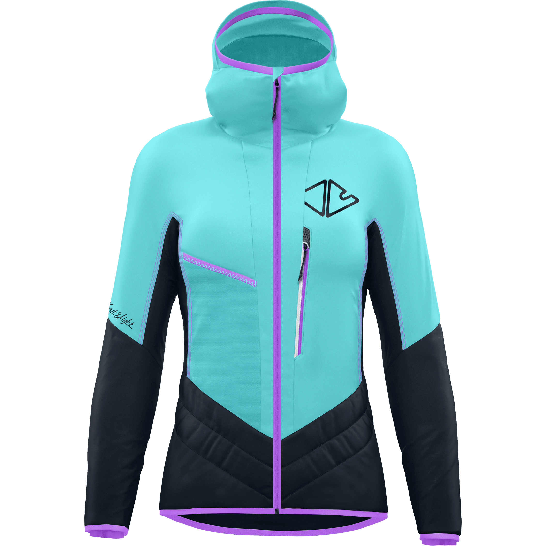 Crazy W Oxygen Jacket Winter Apparel - Winter Apparel Womens Softshell Top Crazy Small Frozen