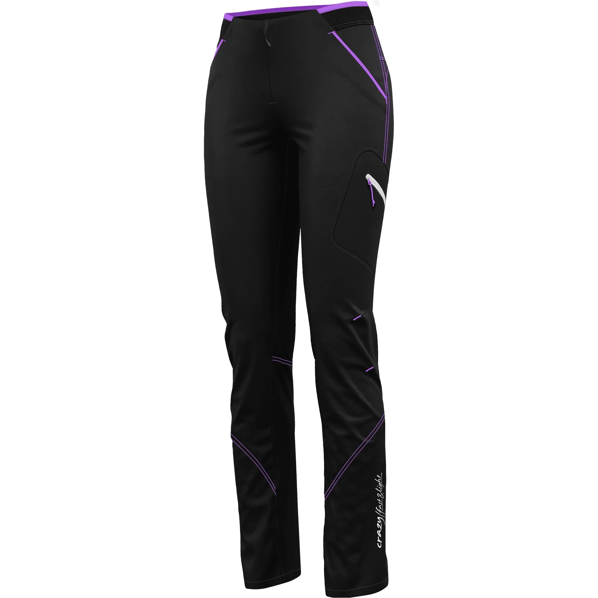 Crazy W Pant Ionic Light Summer Apparel - Womens - Bottoms Crazy XSmall Black-Lilla