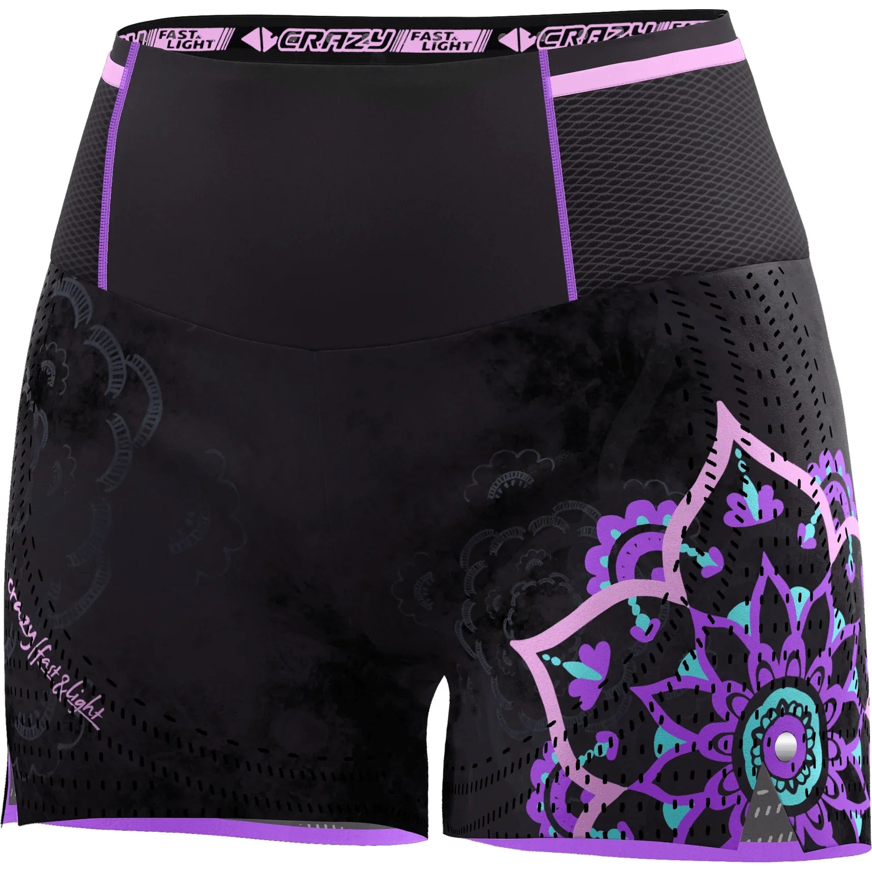 Crazy W Short Lightning Summer Apparel - Womens - Bottoms Crazy Small Mandala