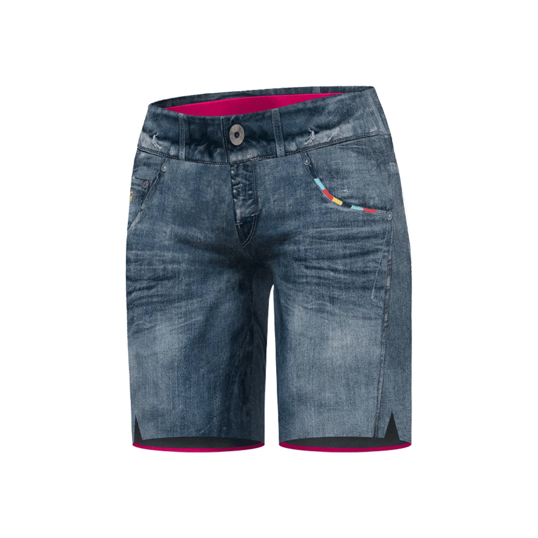 Crazy W Short Wonder Magic Summer Apparel - Womens - Bottoms Crazy Small Print Light Jeans
