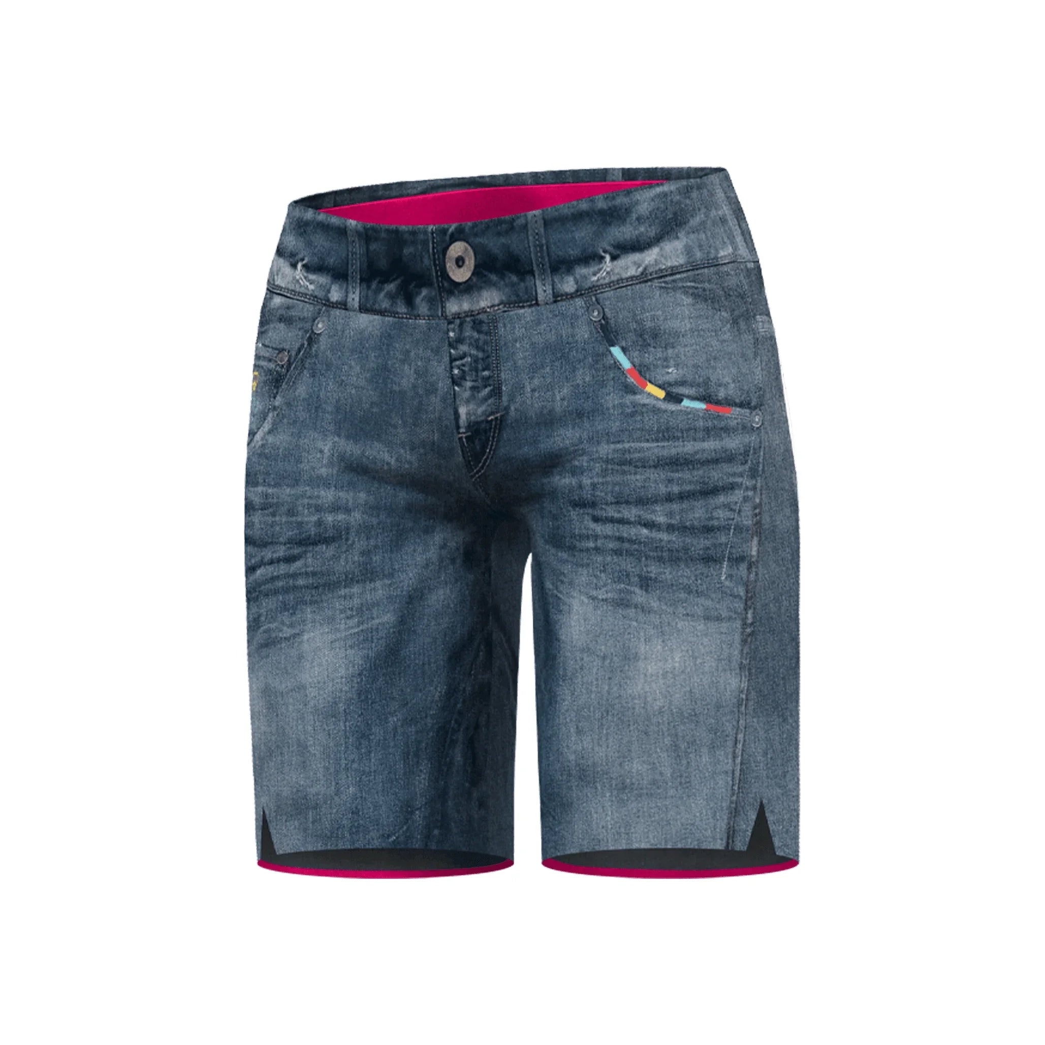 Crazy W Short Wonder Magic Summer Apparel - Womens - Bottoms Crazy Small Print Light Jeans