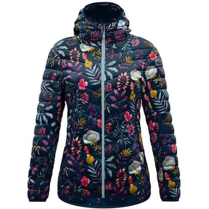 Crazy W Summit Down Jacket Winter Apparel - Winter Apparel Womens Insulated Top Crazy Medium Flower