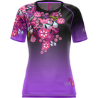 Crazy W T-Shirt Mountain Flash Summer Apparel - Womens Crazy Small Wild Garden
