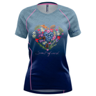 Crazy W T-Shirt Mountain Flash Summer Apparel - Womens Crazy Small Scent Of Wood