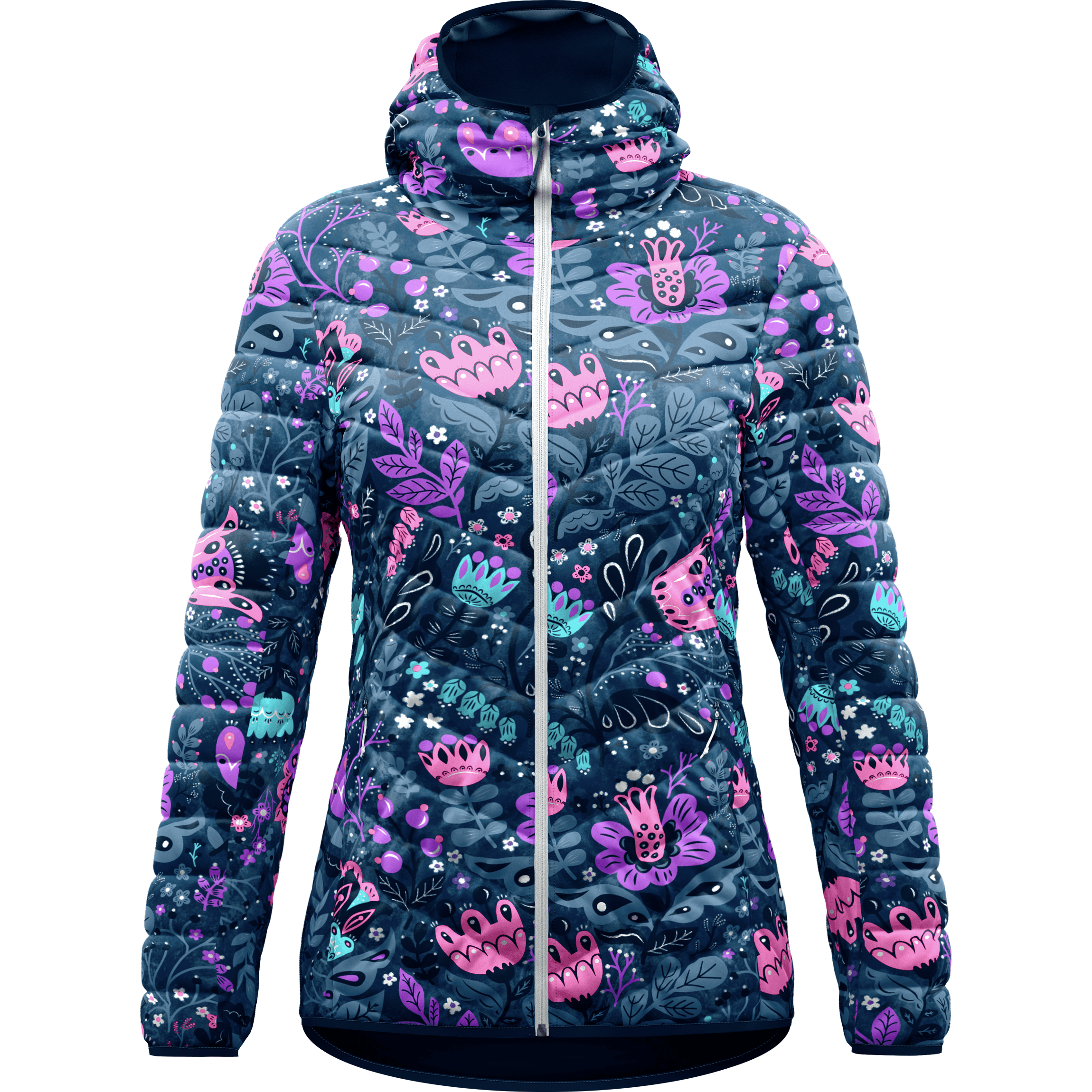 Crazy W Wonder Magic Jacket Winter Apparel - Winter Apparel Womens Insulated Top Crazy Small Folk Vento