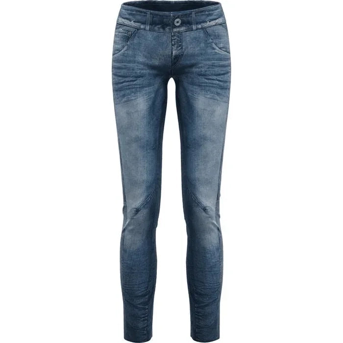 Crazy W Wonder Magic Pant Winter Apparel - Winter Apparel Womens Softshell Bottom Crazy XSmall Print Light Jeans