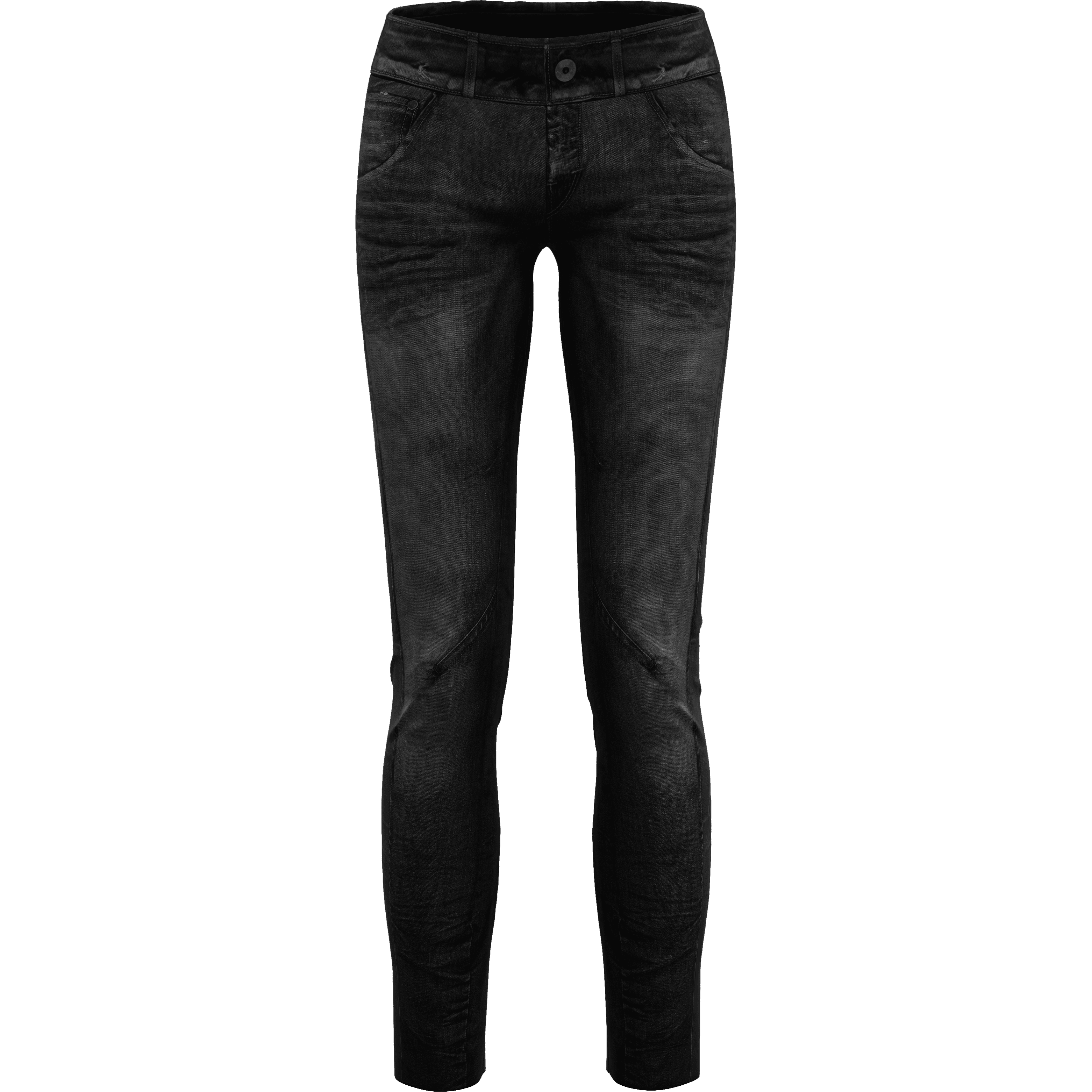 Crazy W Wonder Magic Pant Winter Apparel - Winter Apparel Womens Softshell Bottom Crazy XSmall Print Dark Jeans/Black