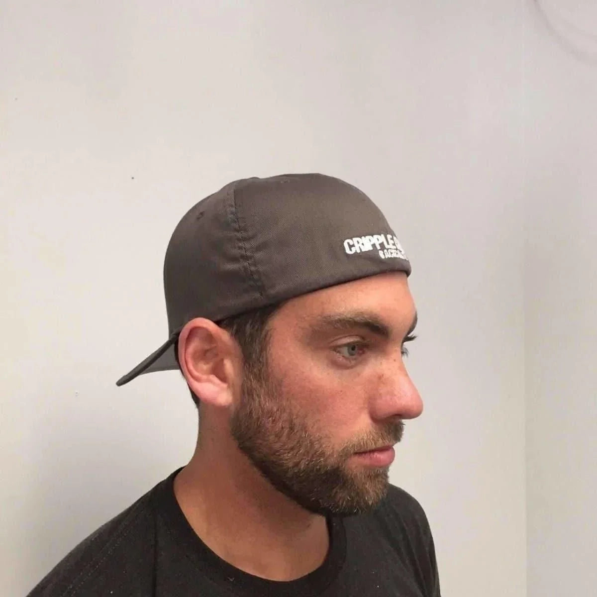 Cripple Creek OG Flex-Fit Hat Merch Cripple Creek Backcountry Small/Medium Grey