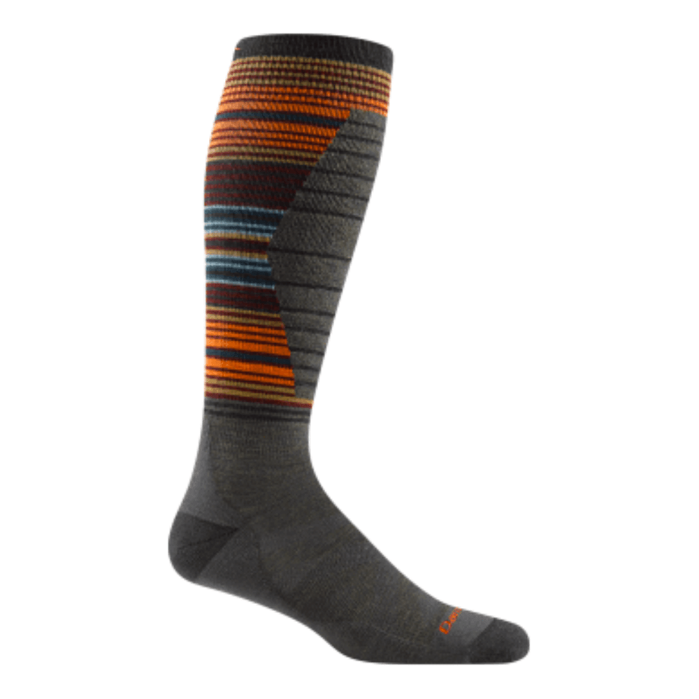 Darn Tough Backwoods Over-The-Calf Lightweight With Padded Shin Socks Winter Apparel - Socks Darn Tough Medium Forest