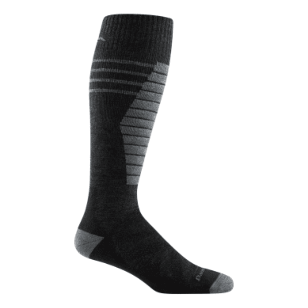 Darn Tough Edge Over-The-Calf Midweight With Cushion W/ Padded Shin Socks Winter Apparel - Socks Darn Tough Medium charcoal