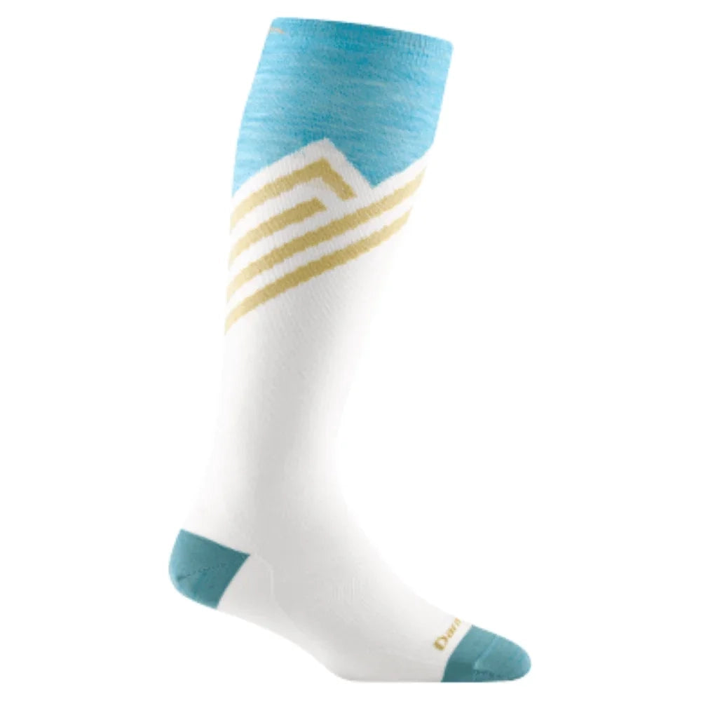 Darn Tough Peaks RFL Over-The-Calf Ultra-Lightweight Socks Winter Apparel - Socks Darn Tough Small white