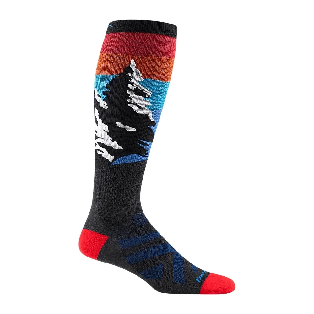 Darn Tough Solstice Over-The-Calf Lightweight Socks Winter Apparel - Socks Darn Tough Medium charcoal