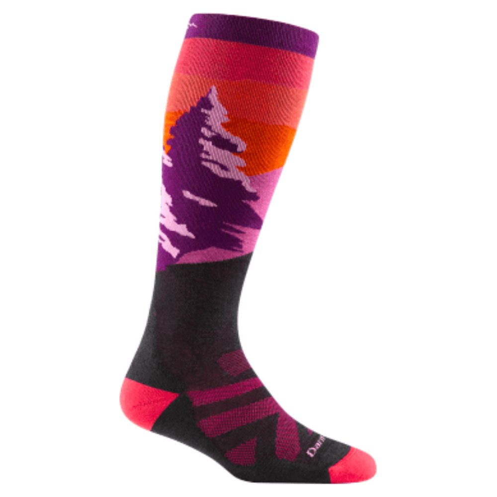 Darn Tough Solstice W Over-The-Calf Midweight With Cushion Socks Winter Apparel - Socks Darn Tough Small nightshade