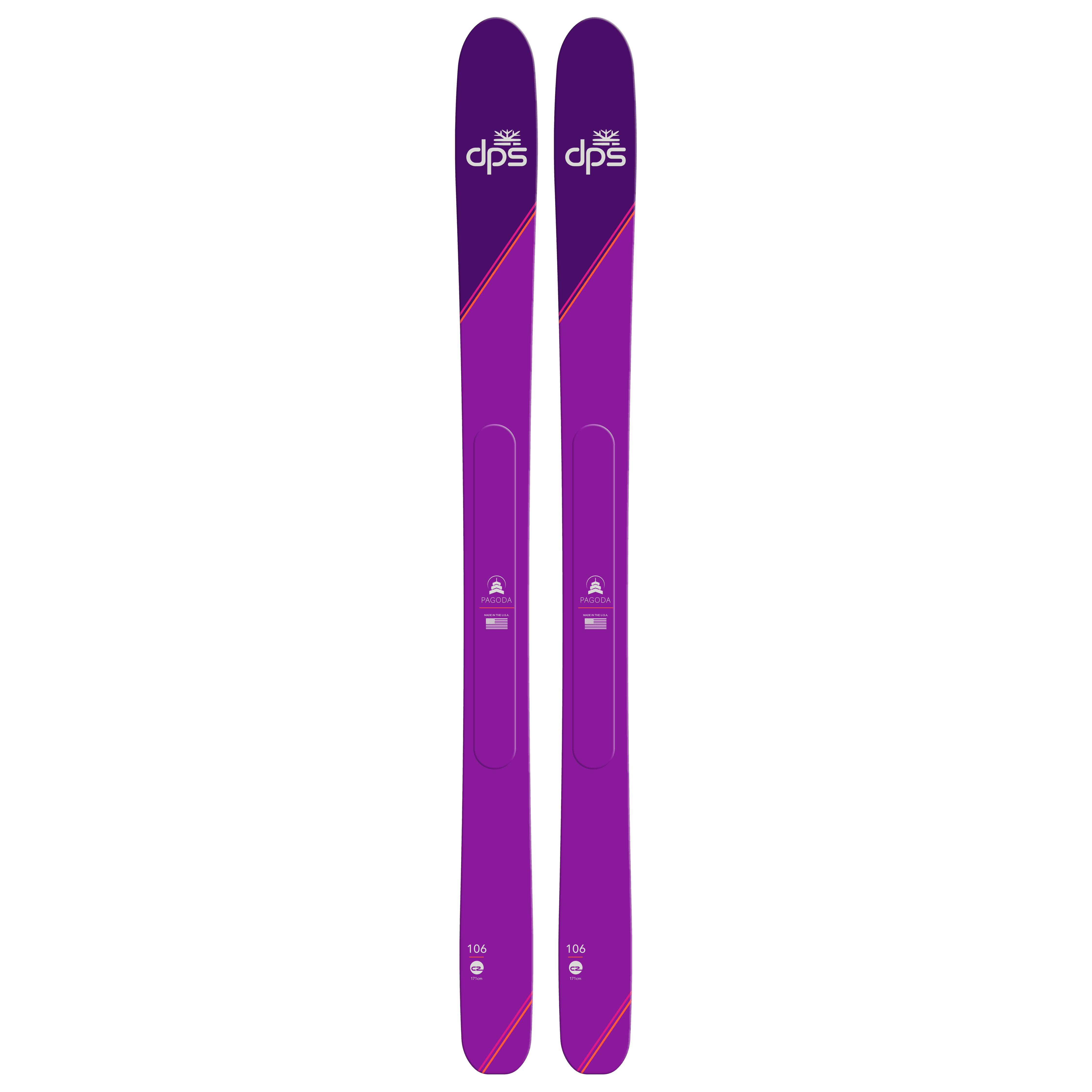 DPS Pagoda 106 C2 Ski Skis - Touring Skis - All Mountain - Mens DPS