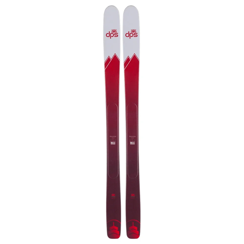DPS Pagoda Tour 100 RP Ski (23/24) Skis - Touring Skis - All Mountain - Mens DPS 153 Deep Red