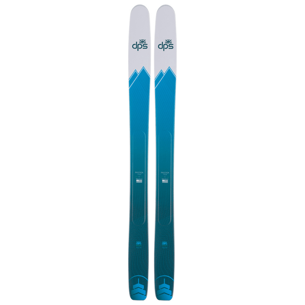 DPS Pagoda Tour 112 RP (23/24) Skis - Touring Skis - Freeride - Mens DPS 158 Teal