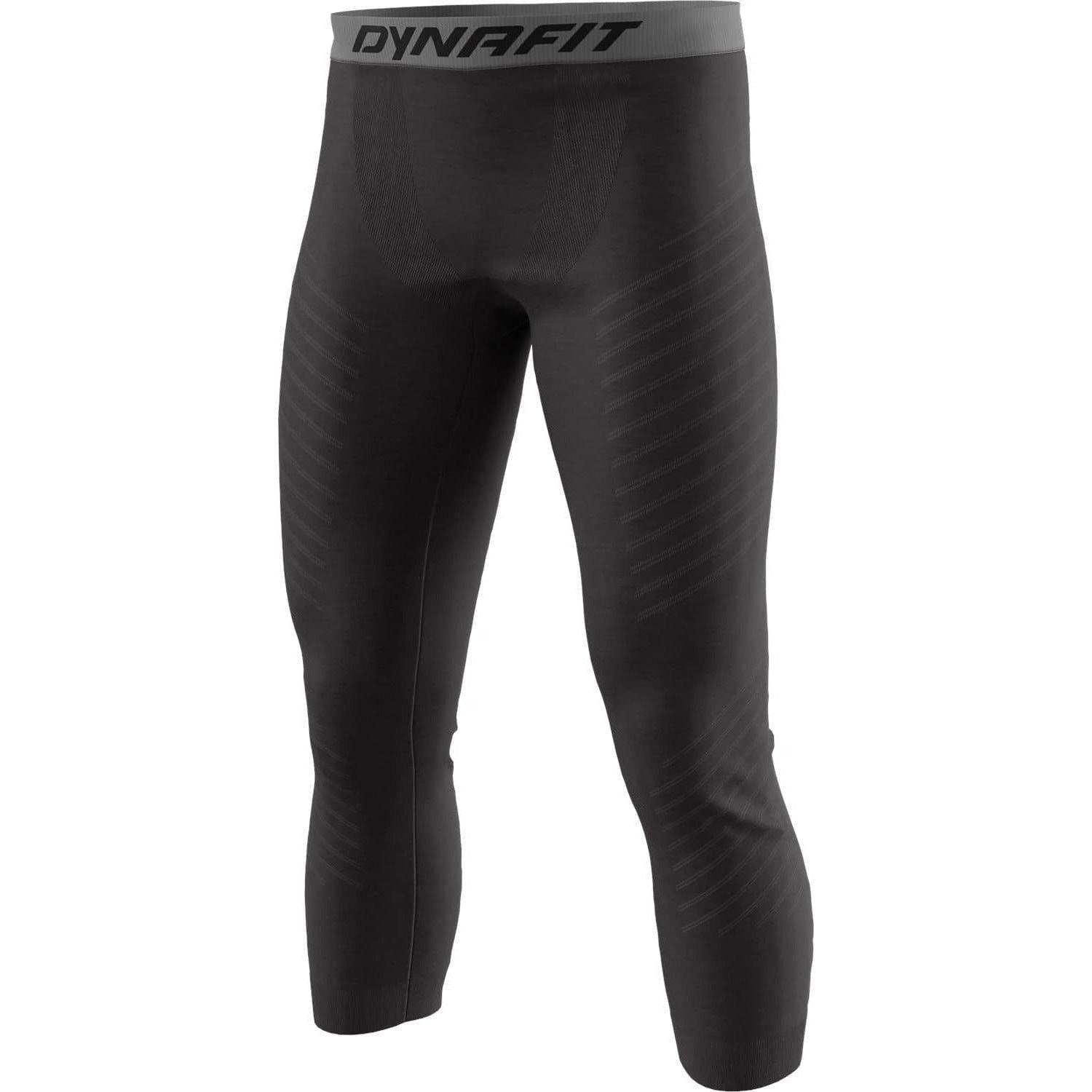 Dyanfit M Tour Light Merino 3/4 Tight Winter Apparel - Winter Apparel Mens Base Layer Bottom Dynafit XSmall Black Out