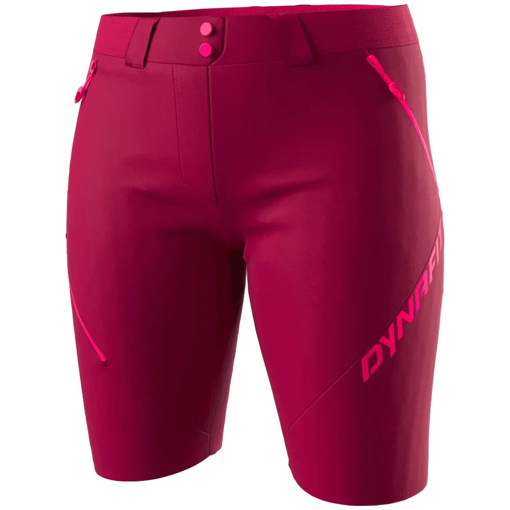 Dyanfit Transalper 4 DST W Short Summer Apparel - Womens - Bottoms Dynafit Small Beet Red