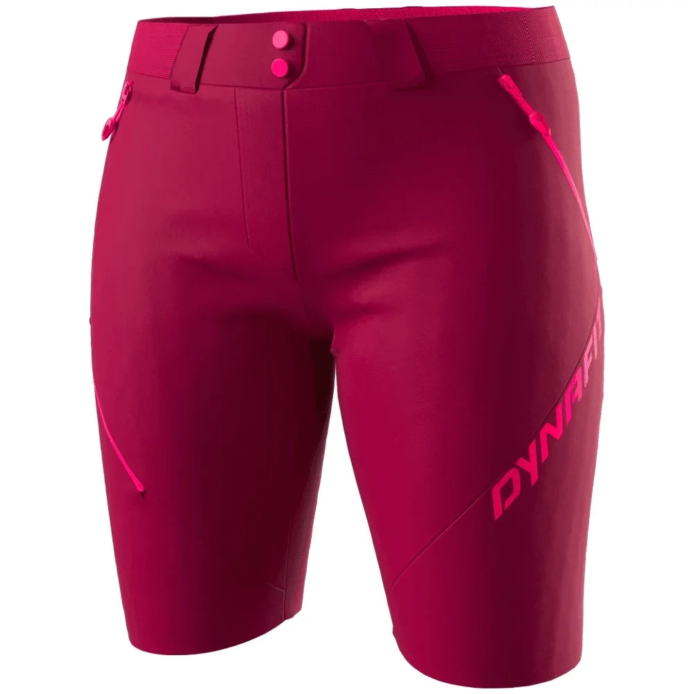 Dyanfit Transalper 4 DST W Short Summer Apparel - Womens - Bottoms Dynafit Small Beet Red