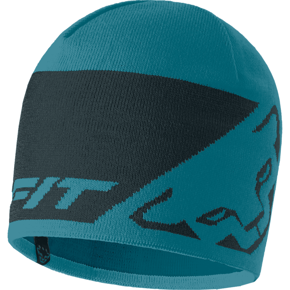 Dynafit Leopard Logo Beanie Winter Apparel - Hats and Beanies Dynafit Storm Blue