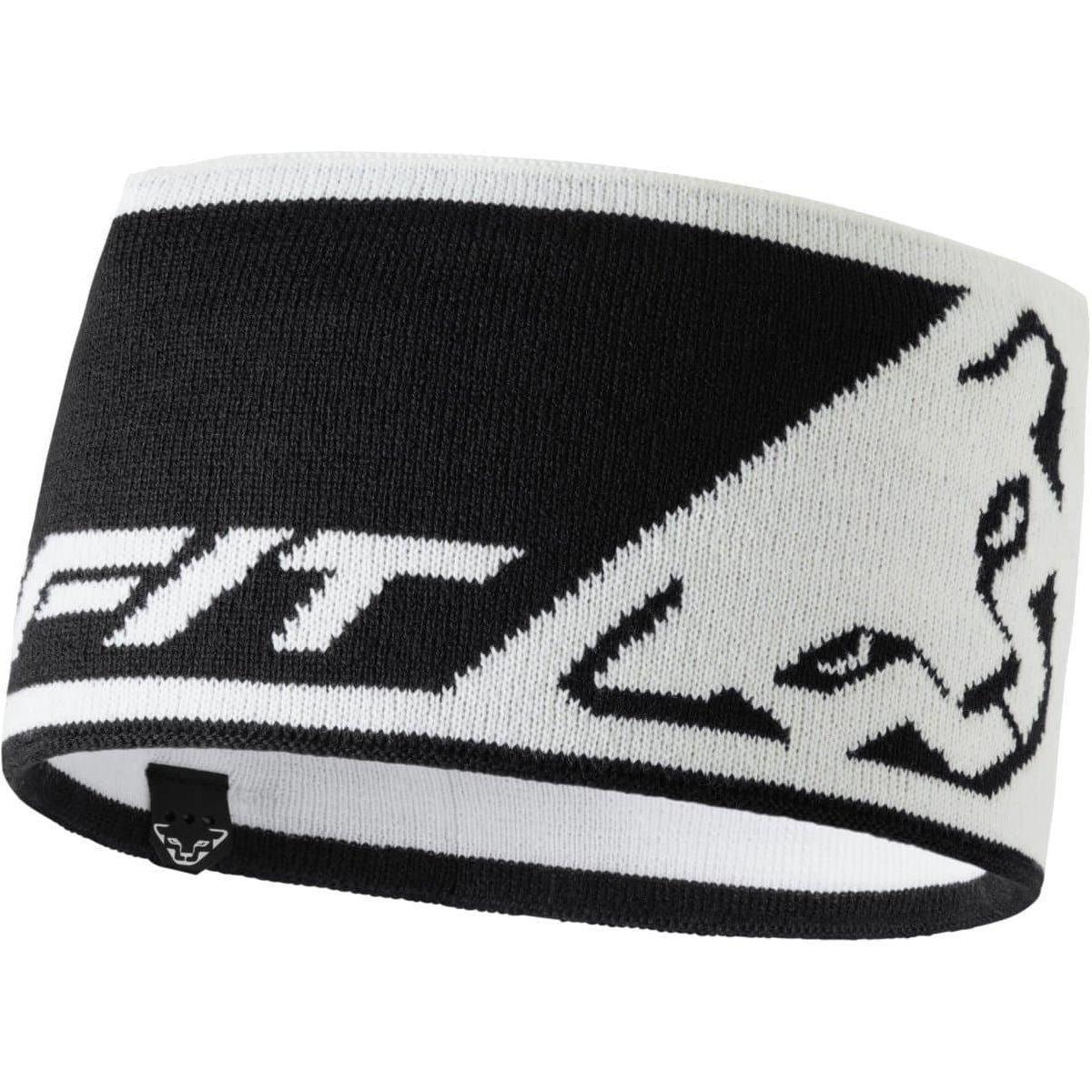 Dynafit Leopard Logo Headband Winter Apparel - Hats and Beanies Dynafit White