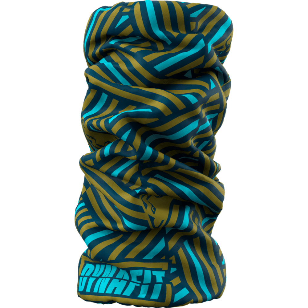 Dynafit Logo Neck Gaiter (2023) Winter Apparel - Hats and Beanies Dynafit Army/3010 Razzle Dazzle