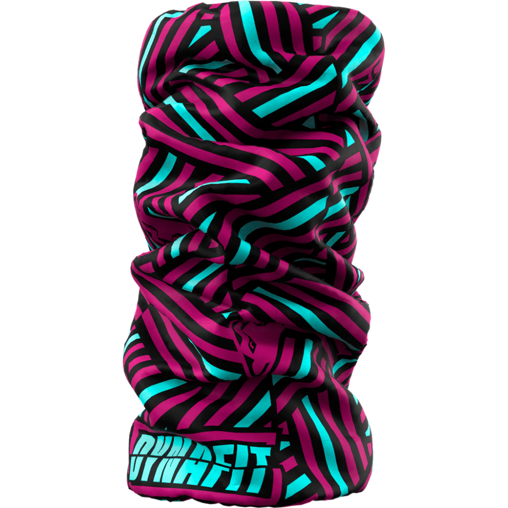 Dynafit Logo Neck Gaiter (2023) Winter Apparel - Hats and Beanies Dynafit Beet Red/0910 Razzle Dazzle