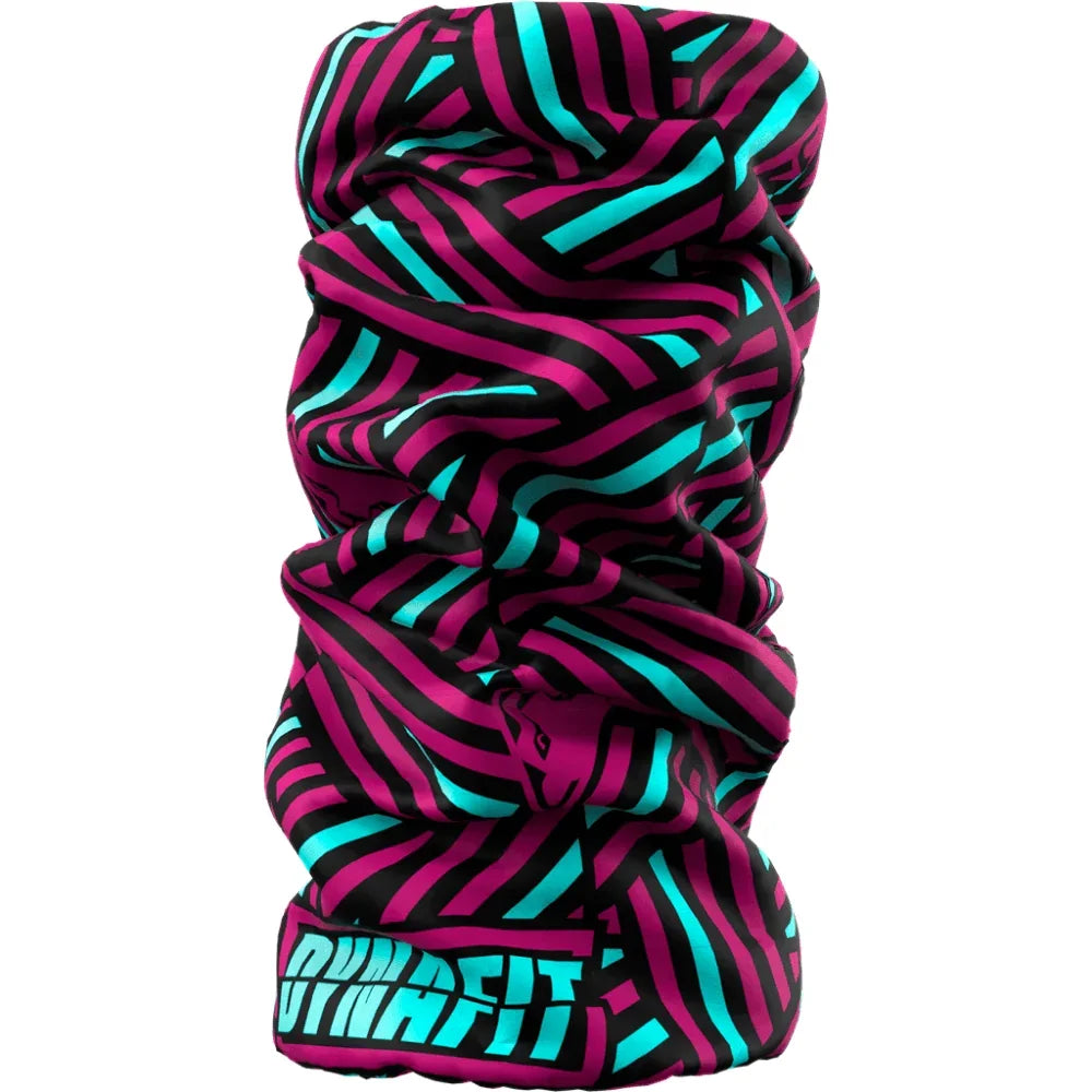 Dynafit Logo Neck Gaiter (2023) Winter Apparel - Hats and Beanies Dynafit Beet Red/0910 Razzle Dazzle