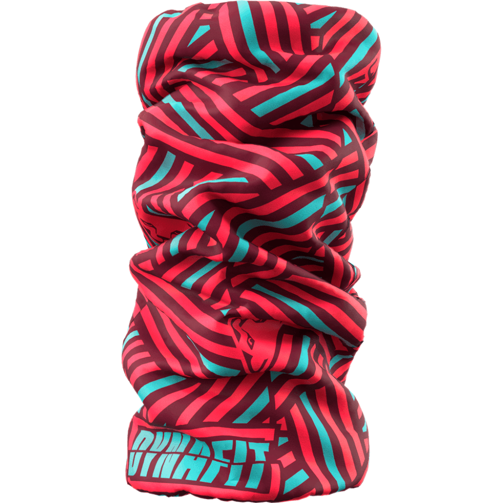 Dynafit Logo Neck Gaiter (2023) Winter Apparel - Hats and Beanies Dynafit Fluo Coral/6560 Razzle Dazzle
