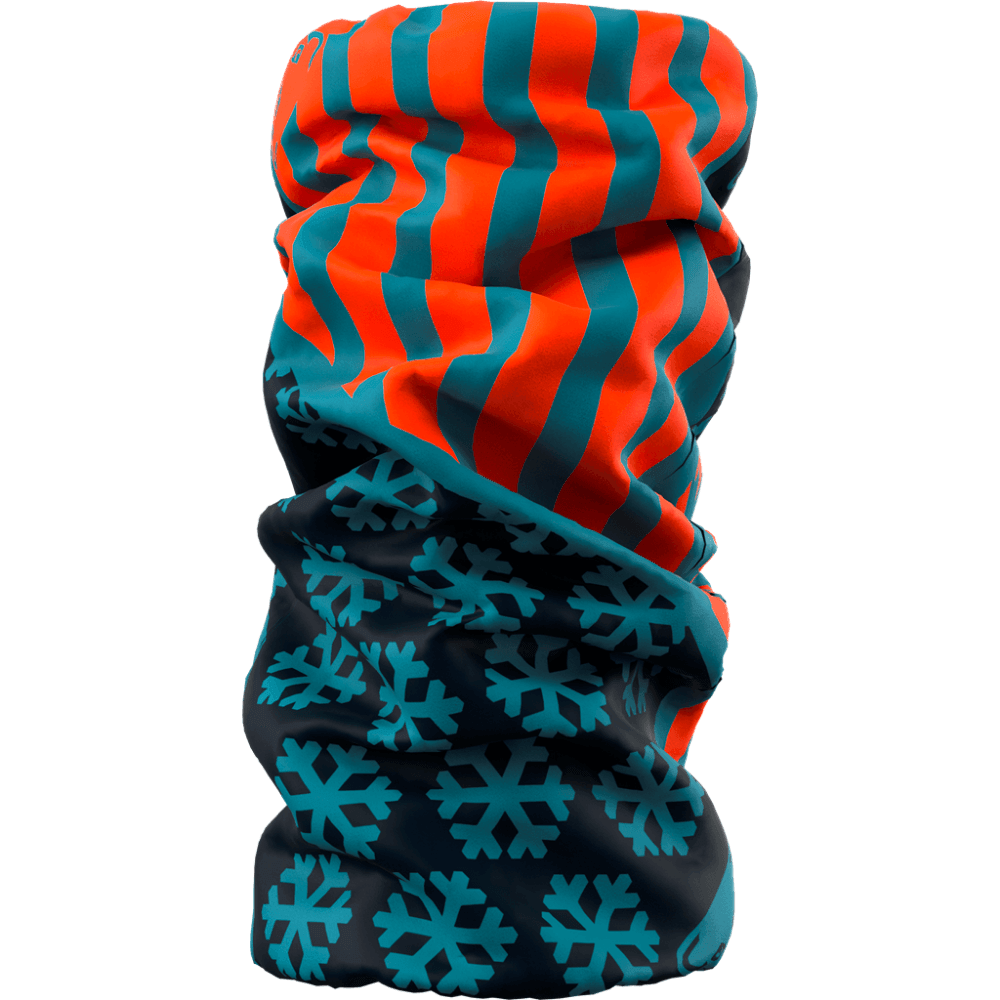 Dynafit Logo Neck Gaiter (2023) Winter Apparel - Hats and Beanies Dynafit Storm Blue/3010 Flag