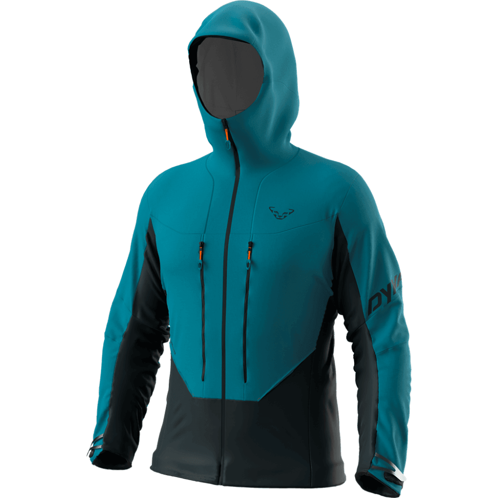 Dynafit M Free Infinium Hybrid Jacket Winter Apparel - Winter Apparel Mens Hardshell Top Dynafit Small Storm Blue