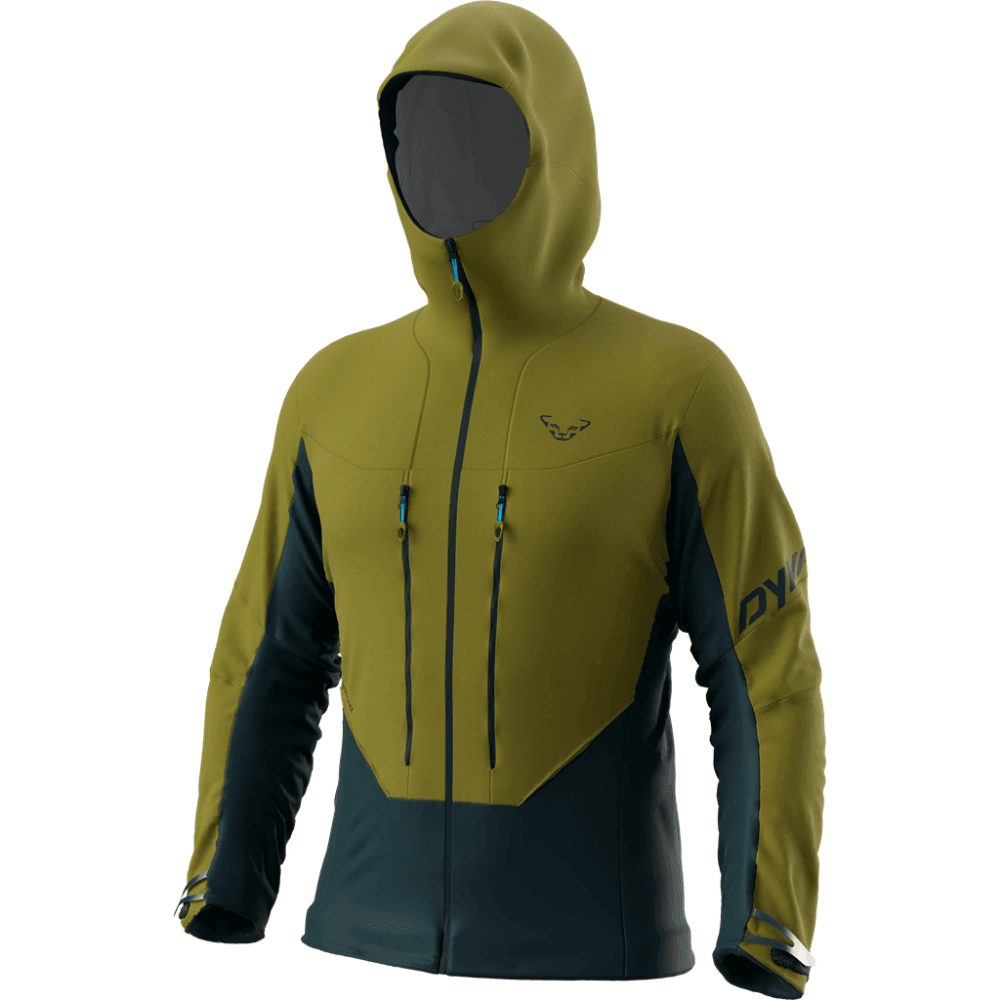 Dynafit M Free Infinium Hybrid Jacket Winter Apparel - Winter Apparel Mens Hardshell Top Dynafit XSmall Army