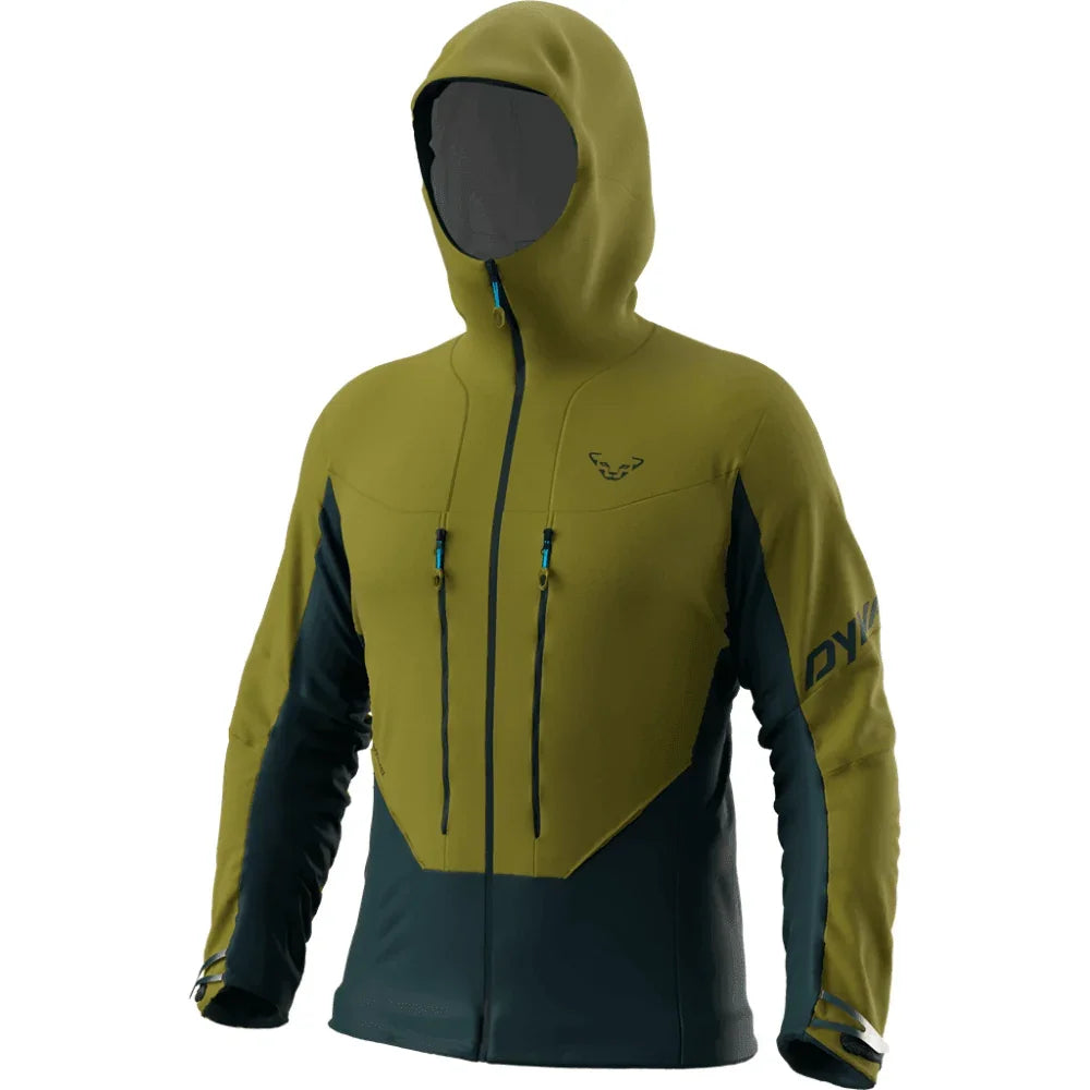 Dynafit M Free Infinium Hybrid Jacket Winter Apparel - Winter Apparel Mens Hardshell Top Dynafit XSmall Army