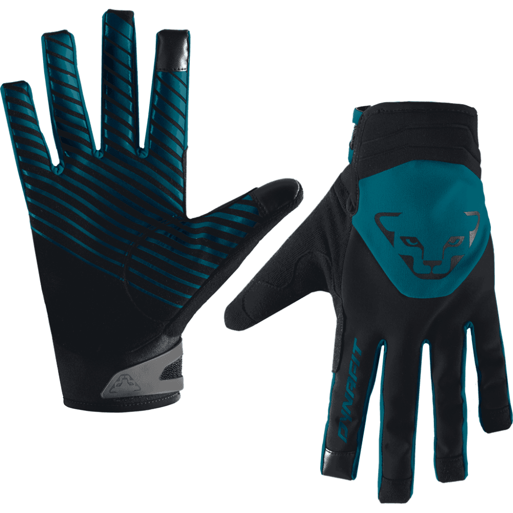 Dynafit Radical 2 Softshell Gloves Winter Apparel - Gloves Dynafit Small Storm Blue