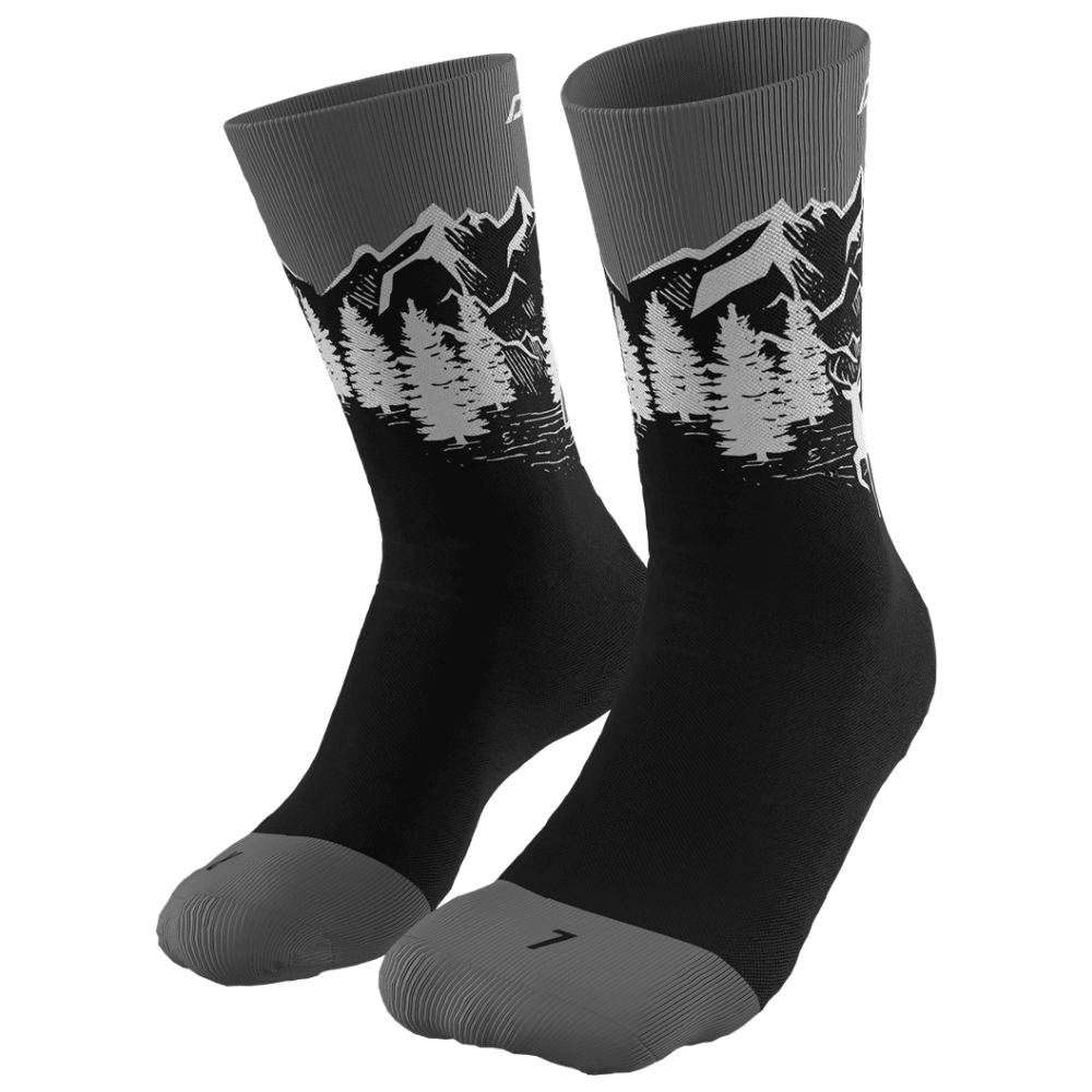 Dynafit Stay Fast SK Socks Summer Apparel - Socks Dynafit Medium Black Out