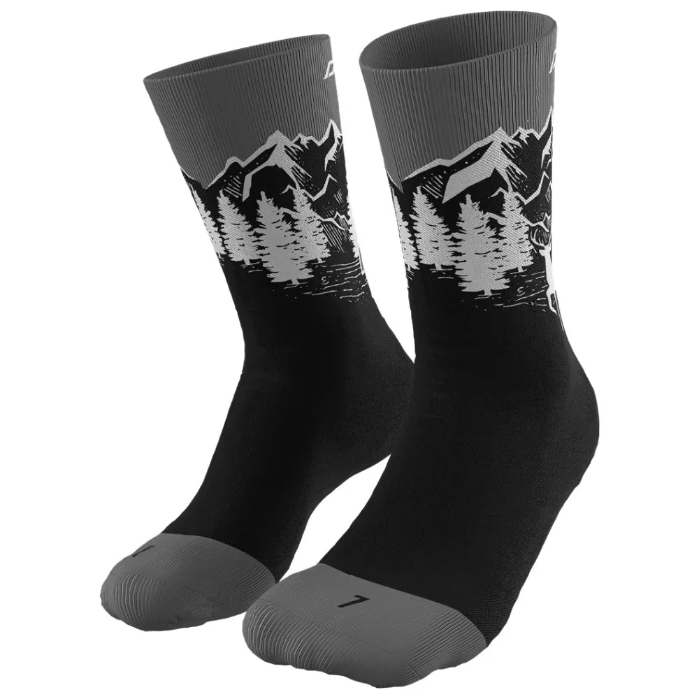 Dynafit Stay Fast SK Socks Summer Apparel - Socks Dynafit Medium Black Out